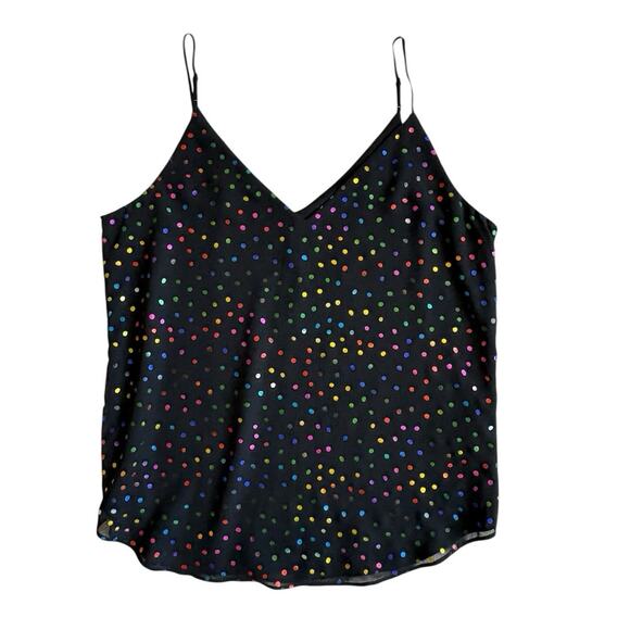 New Express Colorful Polka Dot Camisole Small - Picture 1 of 6